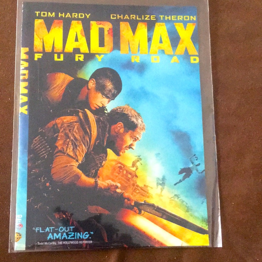 🍿 4/$20  Mad Max Fury Road DVD Tom Hardy Charlize Theron SciFi Action